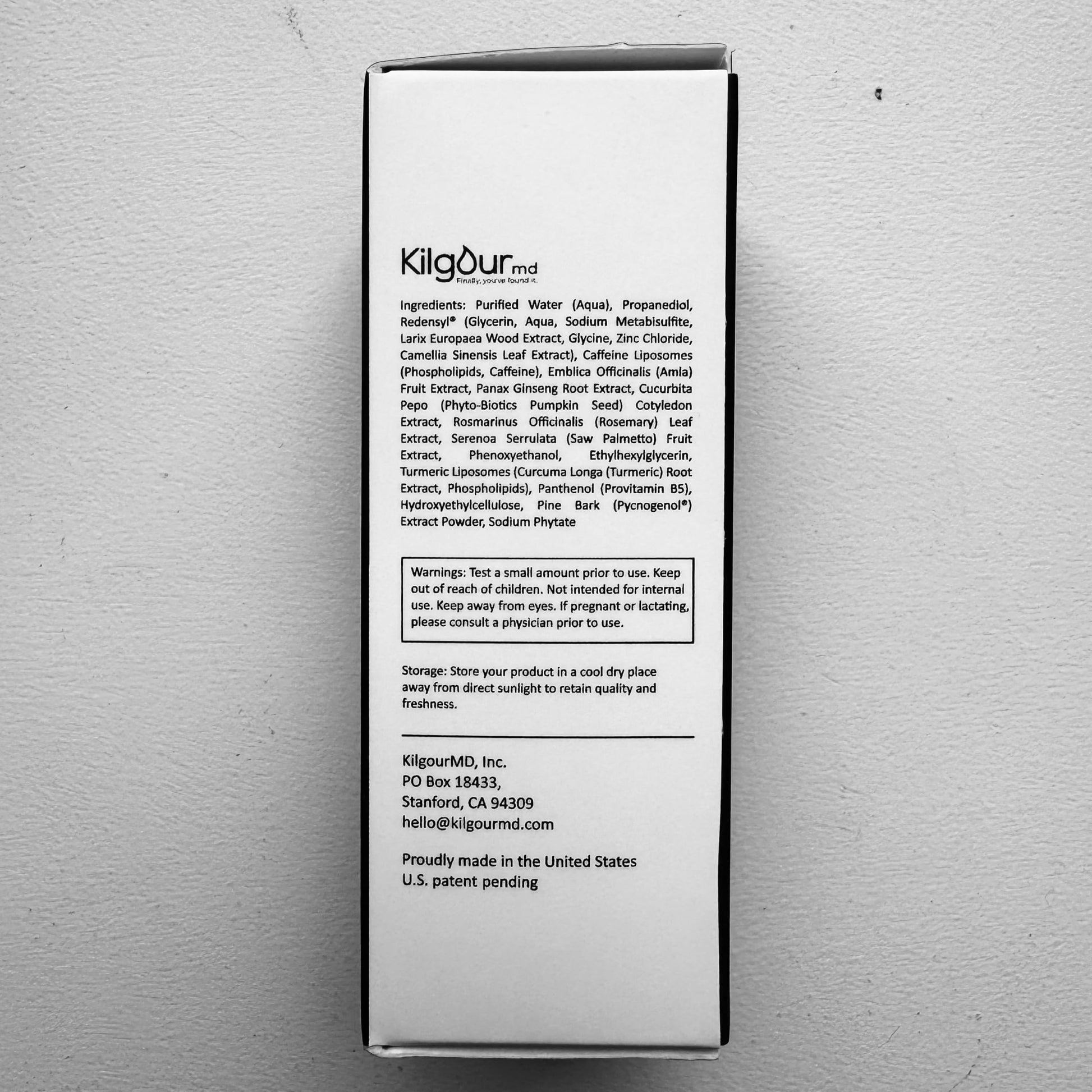 Gray KilgourMD: The Treatment Scalp Serum - Science-Forward, Natural Approach to Hair Thinning, Scalp Anti-Ageing Serum, Dermatologist-Developed, 30ml
