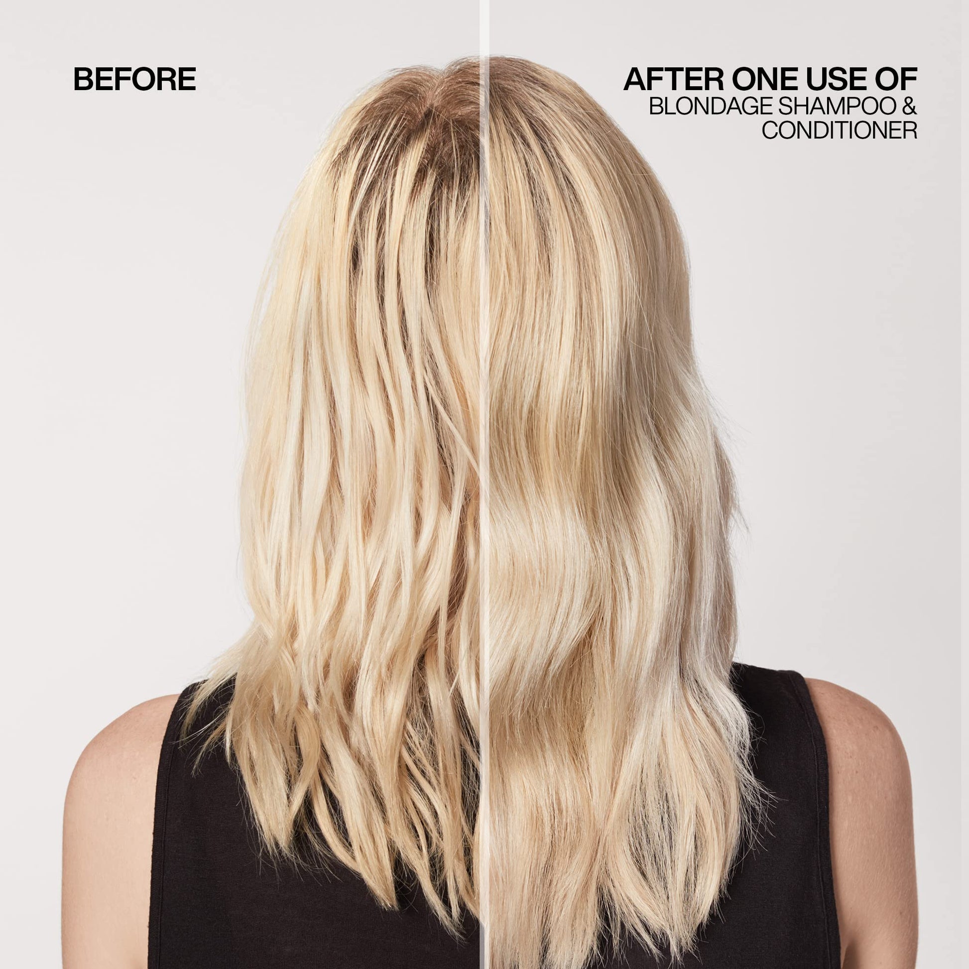 Lavender Redken Blondage Purple Conditioner For Blonde Hair - Tones & Moisturizes Brassy Hair, Color Depositing