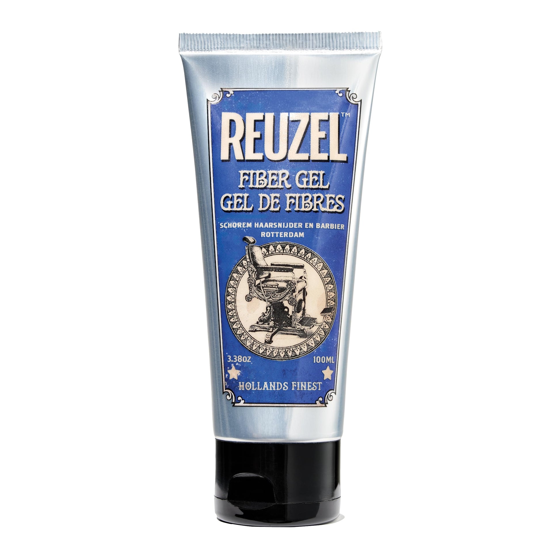 White Smoke Reuzel Fiber Gel, Flake Free Formula, 3.38 oz