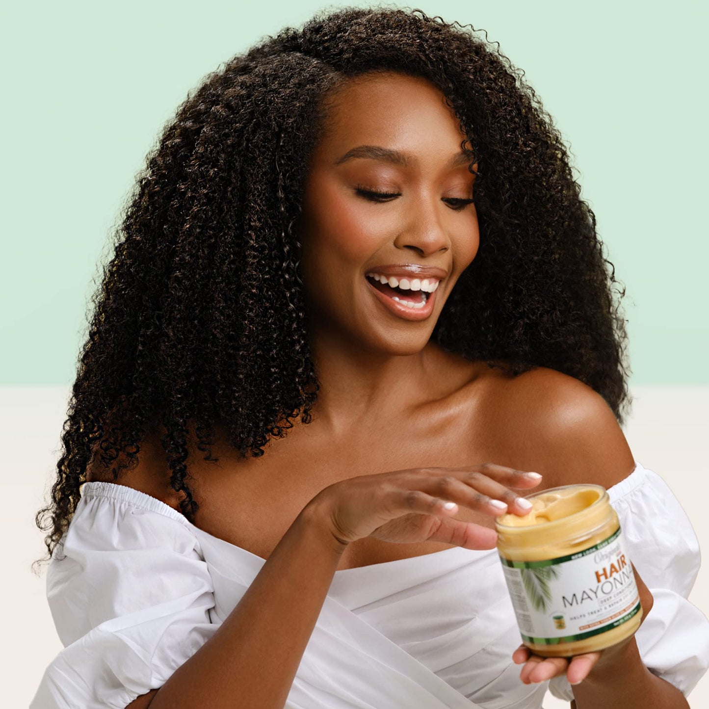 Originals by Africa's Best Hair Mayonnaise Conditioner, 15 oz Jar, Enriched with Natural Botanical Herbal Extracts and Olive Oil to Deep Condition and Repair
