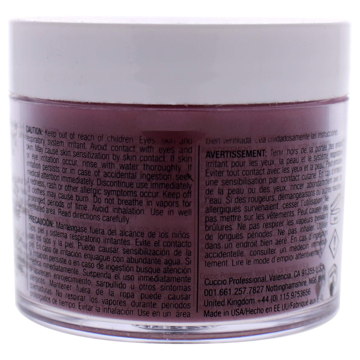 Dark Slate Gray Cuccio Pro Powder Polish Dip - Give It A Twirl - Nail Lacquer for Manicures & Pedicures, Easy & Fast Application/Removal - No LED/UV Light Needed - Non-Toxic, Odorless, Highly Pigmented - 2 oz