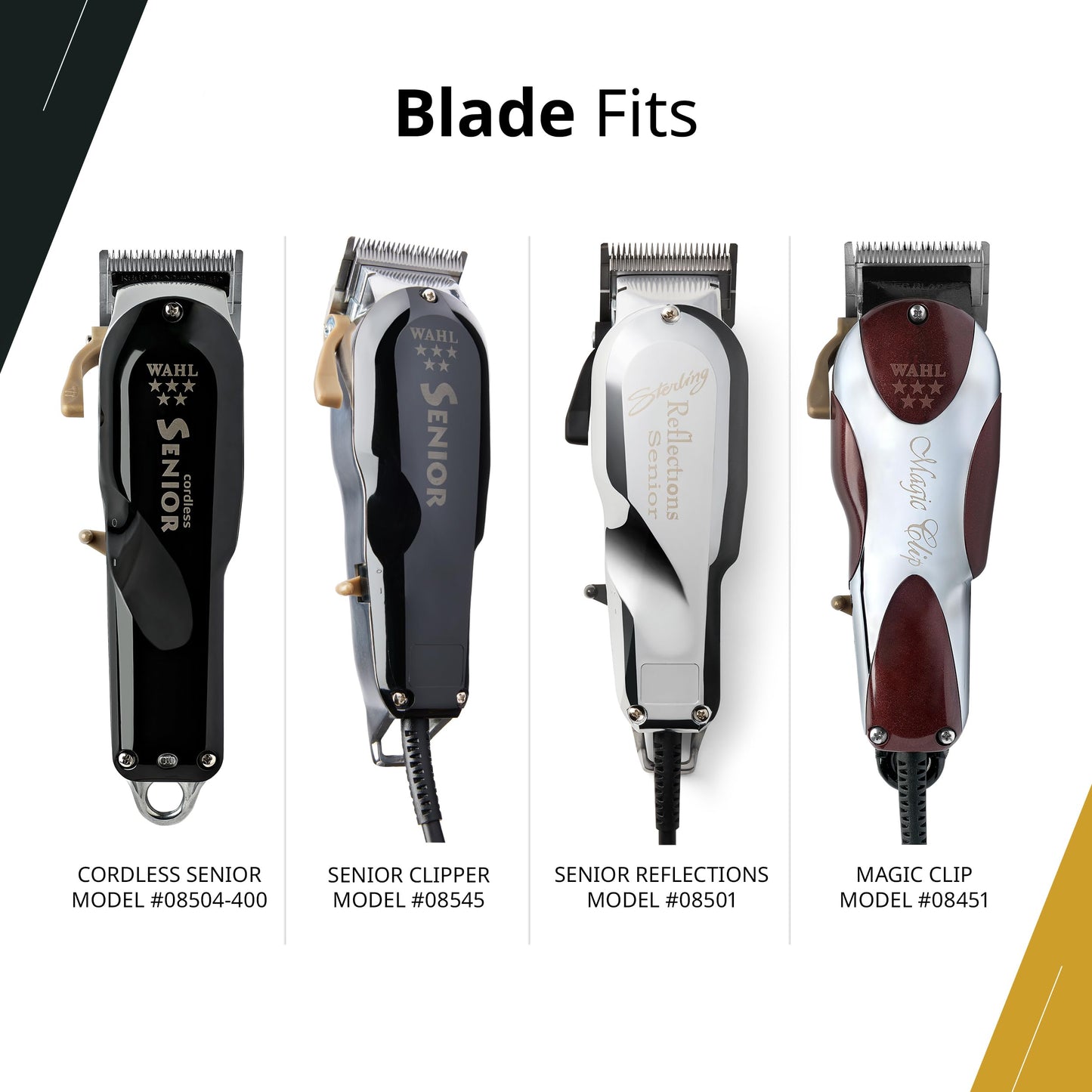 White Smoke Wahl Professional 5 Star Precision Fade Standard Blade, 0000, Adjustable Clipper Blade for Precision Fading, 100 Minutes Runtime, Lithium-Ion Battery