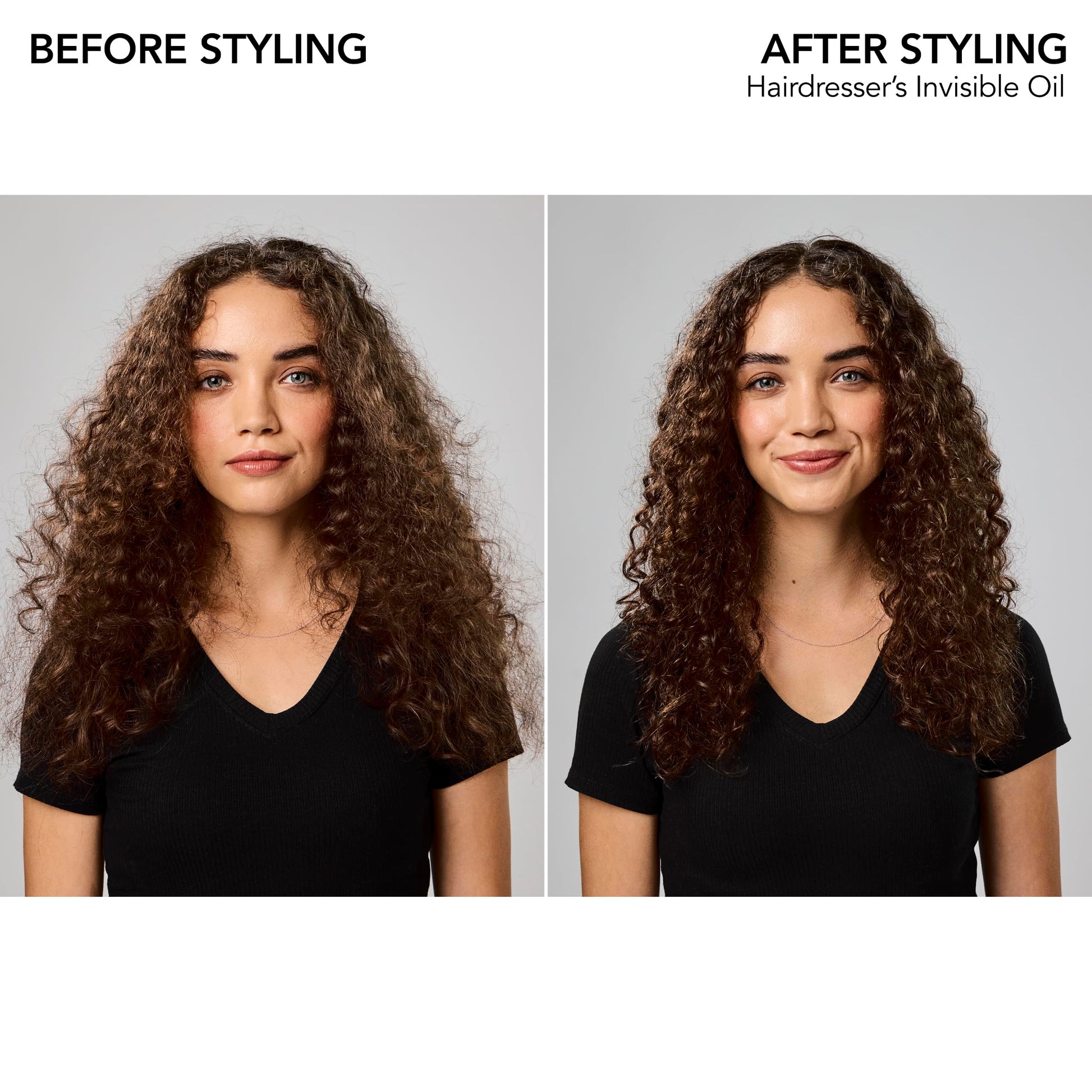 White Smoke Bumble and bumble. Hairdresser's Invisible Oil Frizz-Reducing Hair Oil | Heat Protection, Frizz Control + Shine | Curly, Wavy, Straight | With Grapeseed, Coconut + Argan Oils, 3.4 Fl Oz