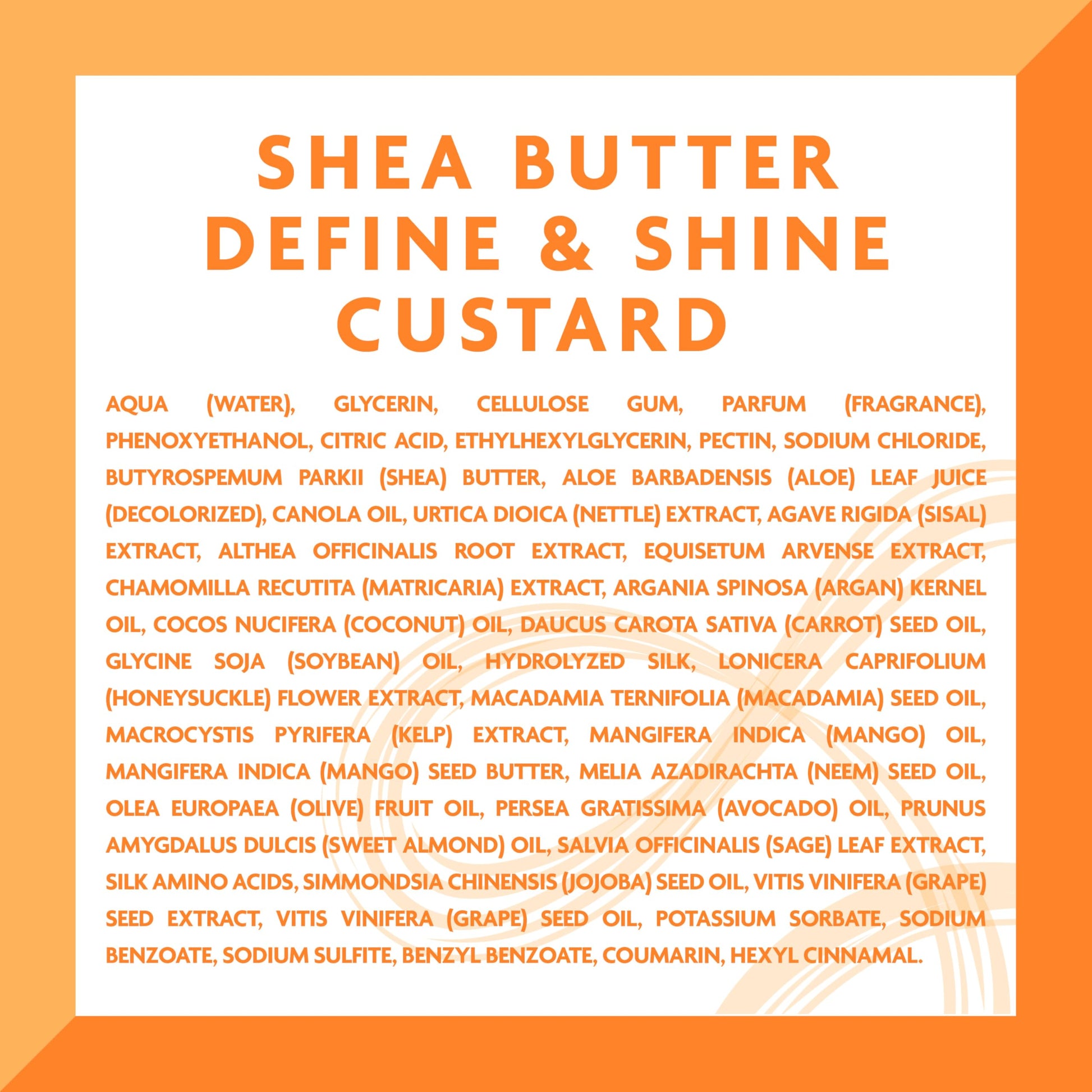Antique White Cantu Shea Butter for Natural Hair Define & Shine Custard, 12 Oz