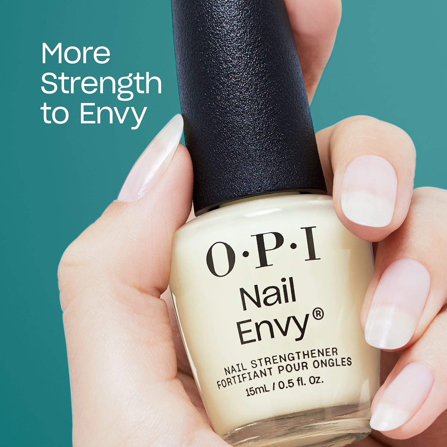 Cadet Blue OPI Nail Envy Nail Strengthener Clear | Strengthening Nail Polish Treatment | For Weak & Thin Nails