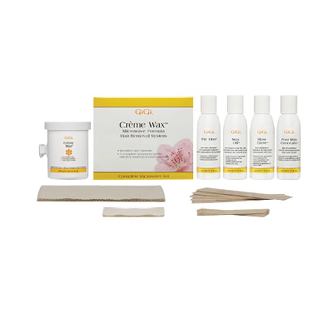 White Smoke GiGi Creme Wax Microwave Kit