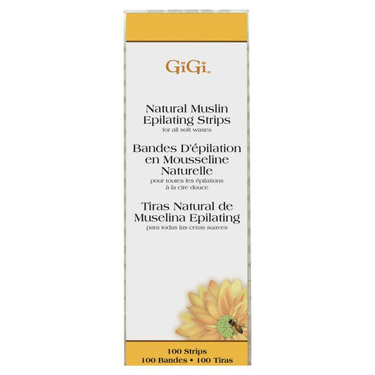 Lavender GiGi Large Natural Muslin Strips