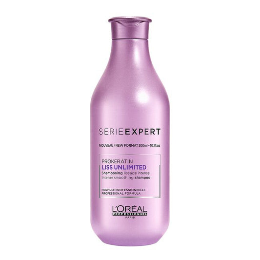 White Smoke L'Oreal Professionnel Serie Expert Liss Unlimited Shampoo