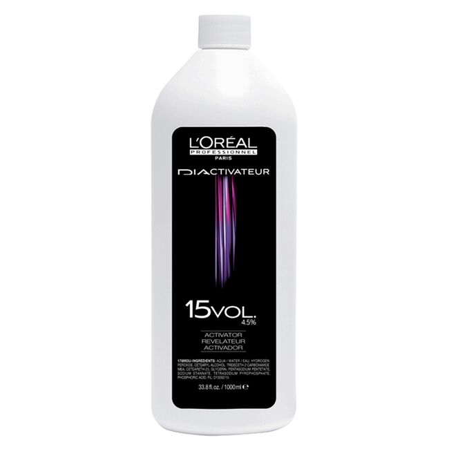 Black L'Oreal Professionnel DIActivateur Developer 15-Volume