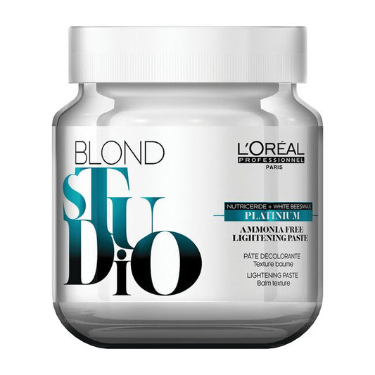 White Smoke L'Oreal Professionnel Blond Studio Platinum Ammonia-Free Lightening Paste
