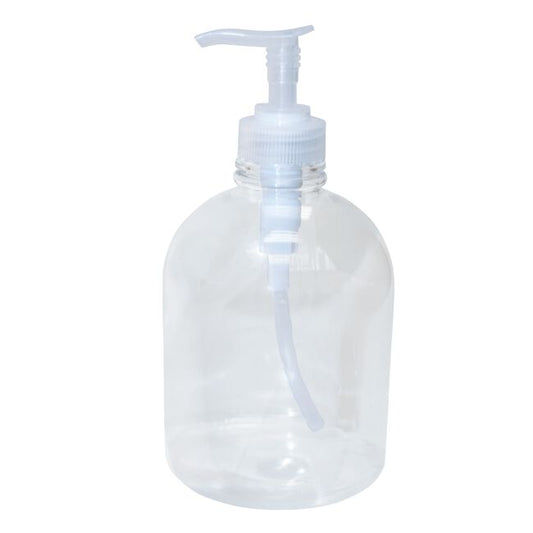 White Smoke Burmax Company Inc Soft 'n Style Lotion Dispensing Bottle with Pump - 16 oz