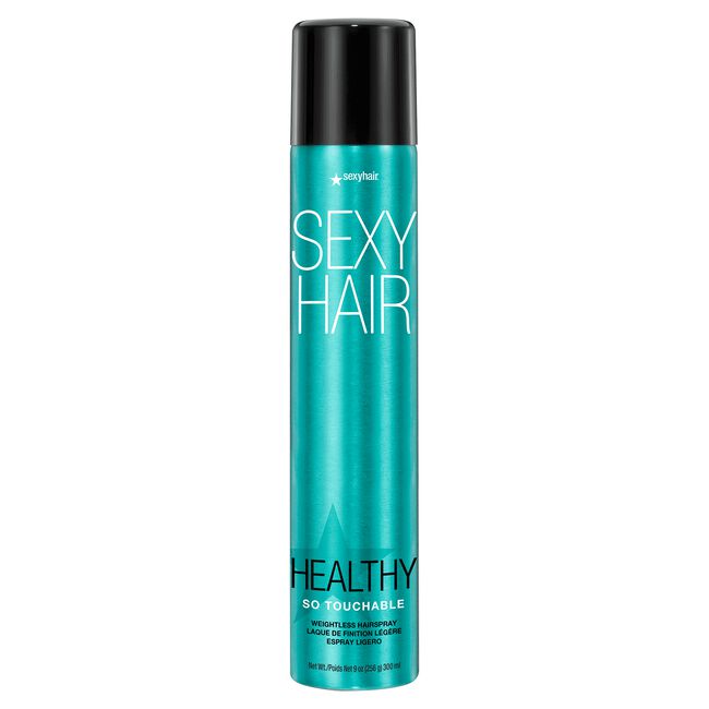 Dark Cyan SexyHair So Touchable Weightless Hairspray