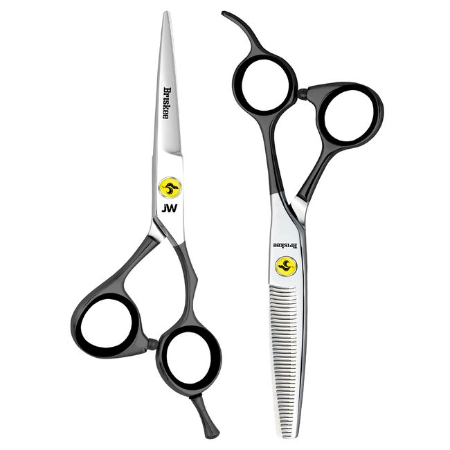 White Smoke JW Shears Briskee Shear/Thinner Combo - 5.5 Inch