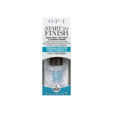 OPI Start-To-Finish sin formaldehído, 0,5 fl. oz.