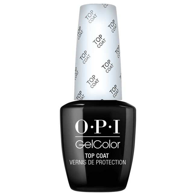 White Smoke OPI GelColor Top Coat