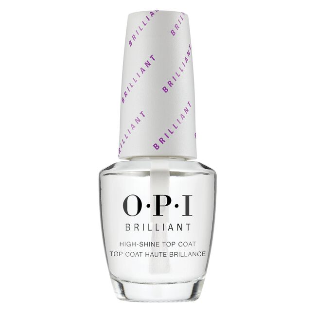 White Smoke OPI Brilliant Top Coat