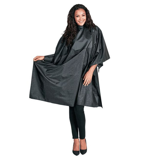 White Smoke Betty Dain All Purpose Black Chemical Cape