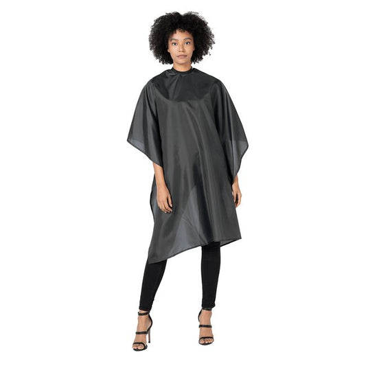 White Smoke Betty Dain Black Whisper Style Cloth Cape