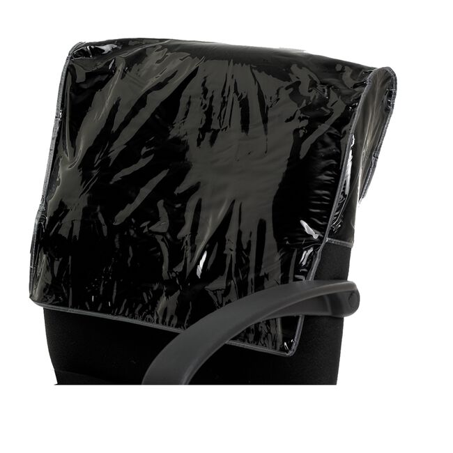 Black Colortrak Betty Dain Square, Clear Chair Back Cover