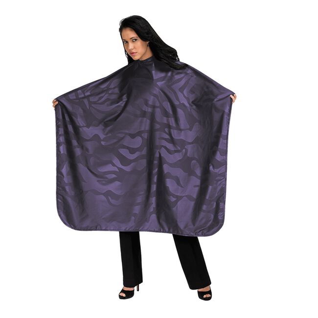 White Smoke Betty Dain BleachProof Cape - Purple