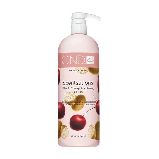 White Smoke CND Black Cherry & Nutmeg Lotions