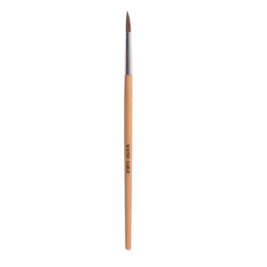Tan Star Nail Canada Nail Brush Round Red Sable