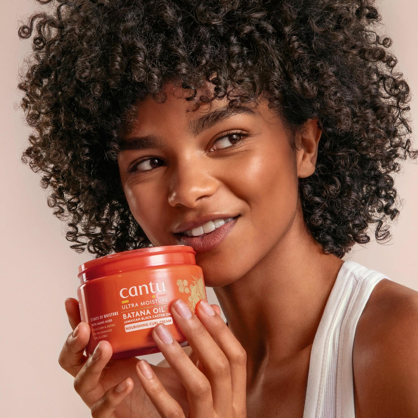 Black Cantu Ultra Moisture Nourishing Curling Cream with Batana Oil + Jamaican Black Castor Oil, 10 oz