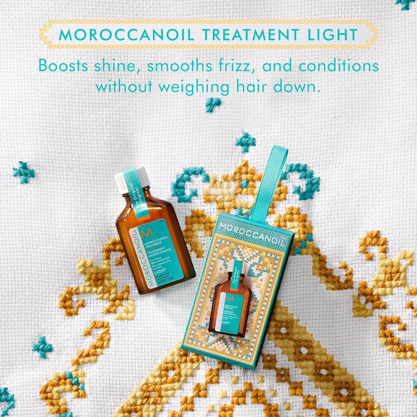 Lavender Moroccanoil Treatment Light Hair Oil Holiday Ornament
