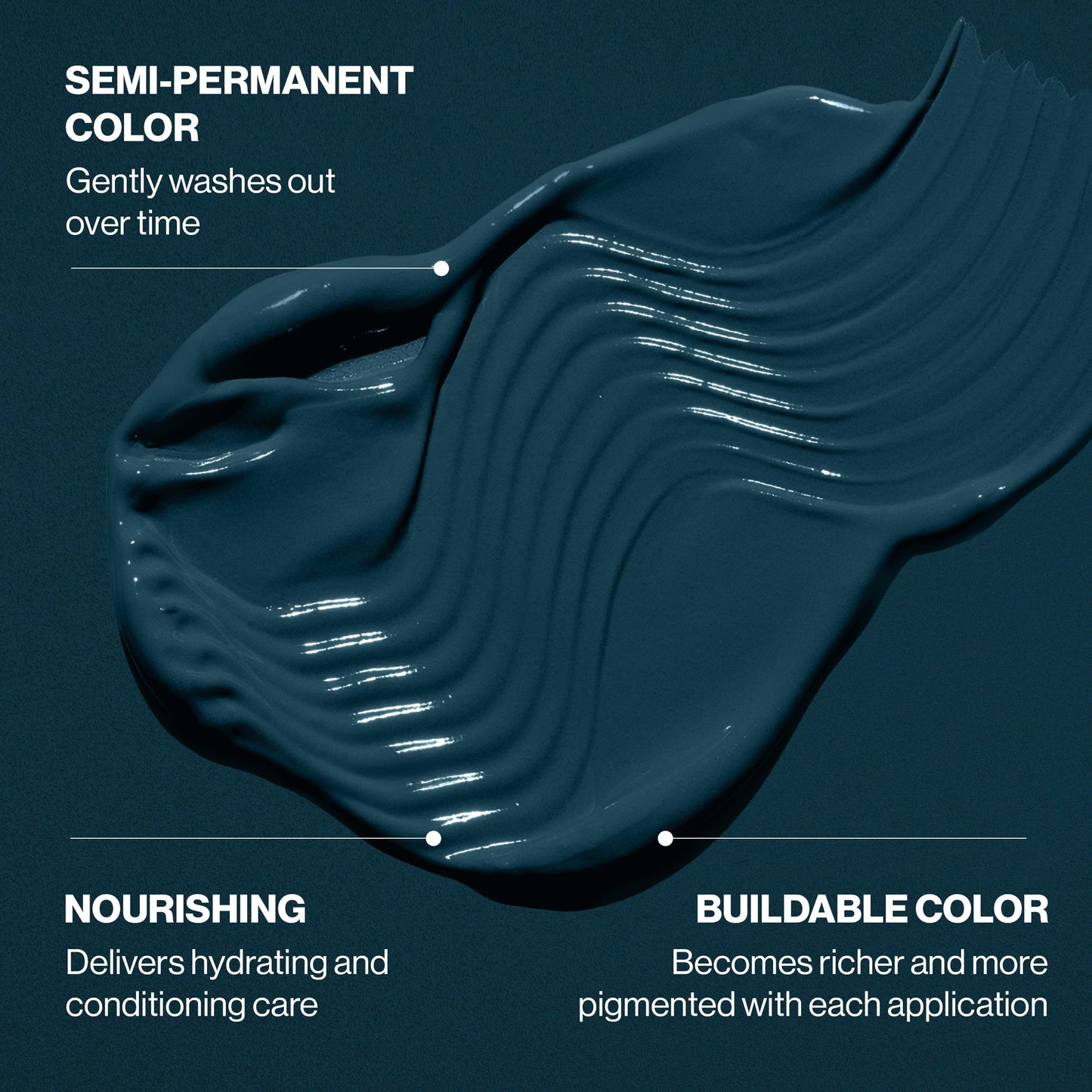 Dark Slate Gray Keracolor Clenditioner TEAL Hair Dye - Semi Permanent Hair Color Depositing Conditioner, Cruelty-free, 12 Fl. Oz.