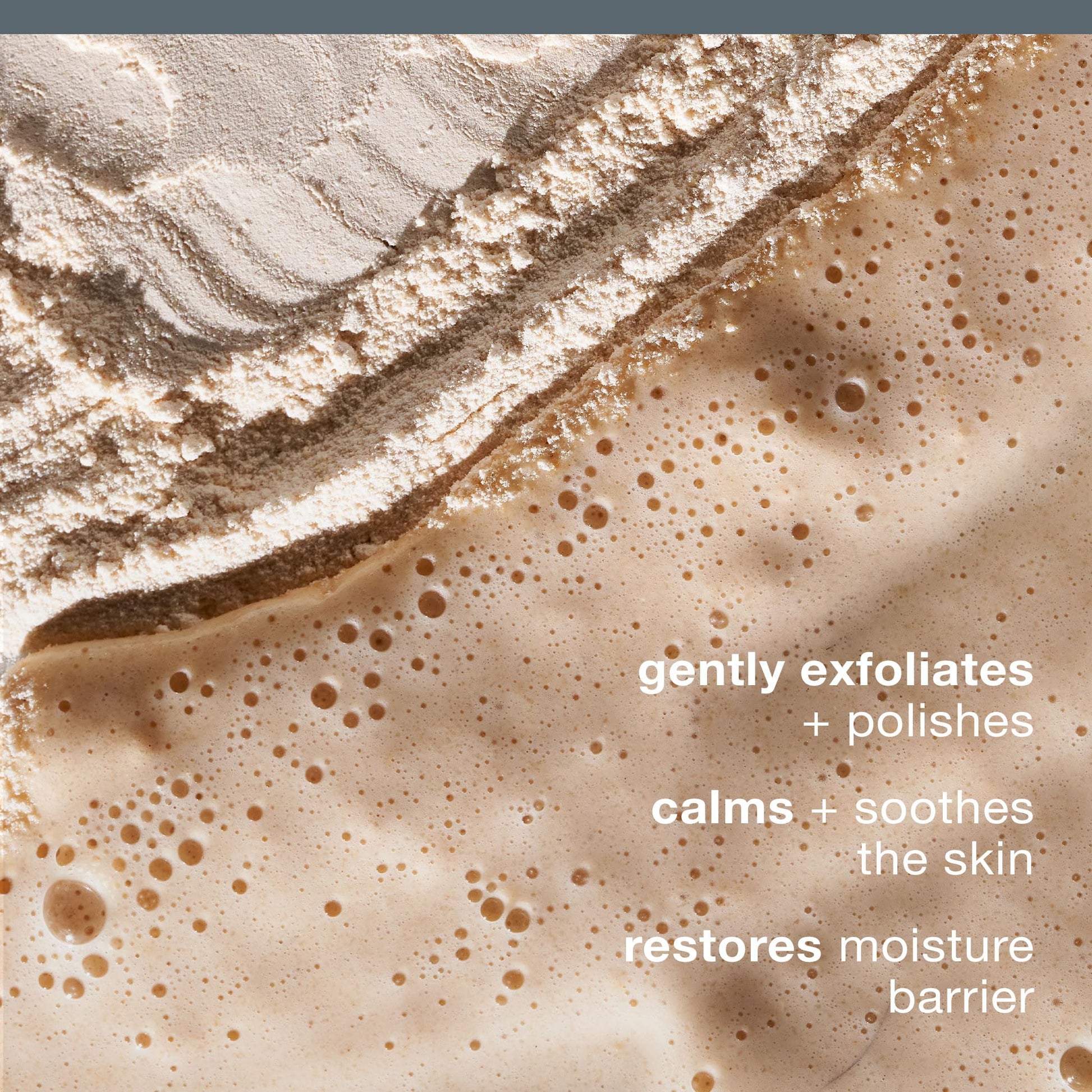 Tan Dermalogica Daily Milkfoliant, Face Exfoliator, Powder Scrub Exfoliant with AHA and BHA - Calming, Polishing and Hydrating Skin, Oat-Based, Vegan Product, Travel Size, 0.45 oz