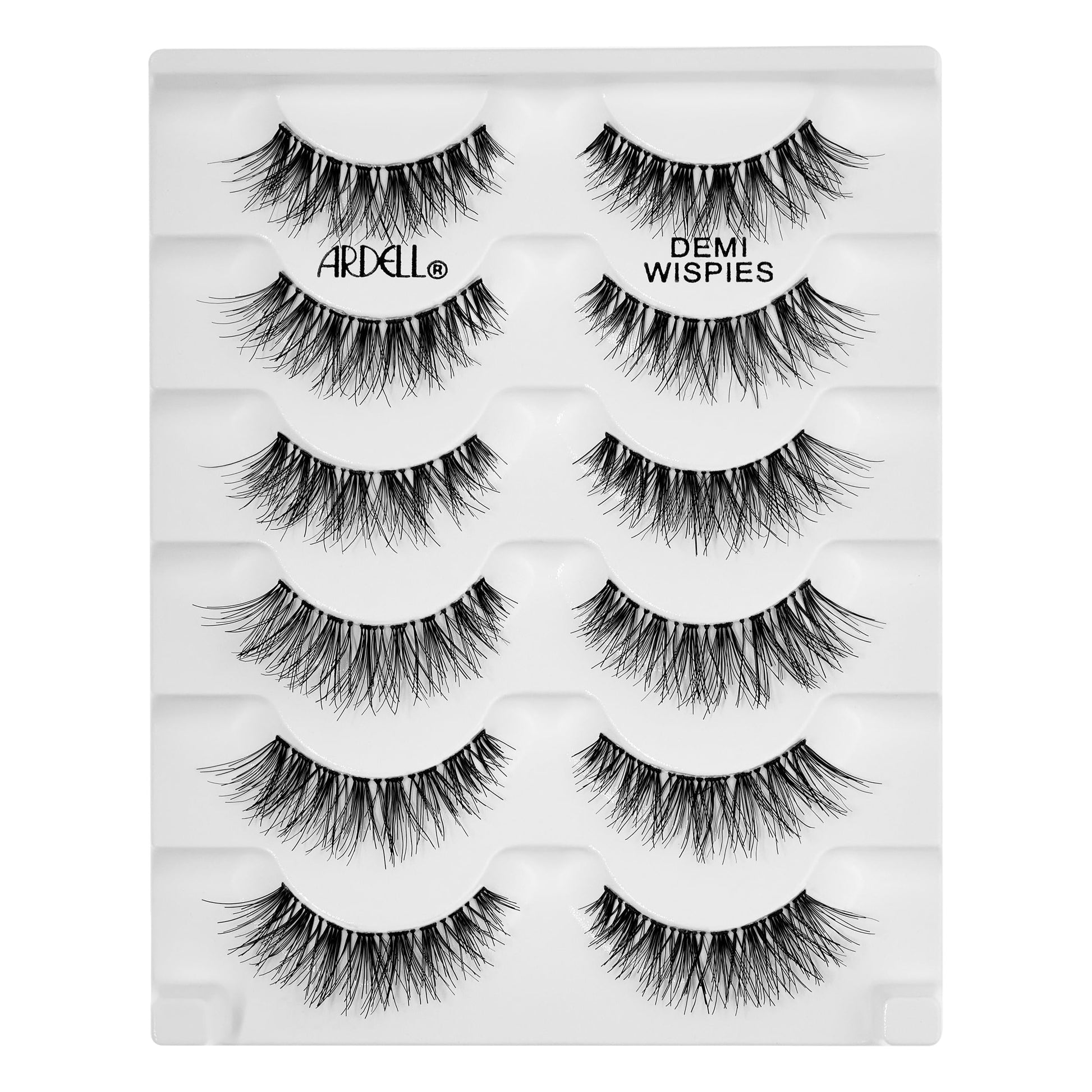 Lavender Ardell Demi Wispies Eyelashes – Multi-Dimensional, Eyelashes Natural Look, 6 Pairs
