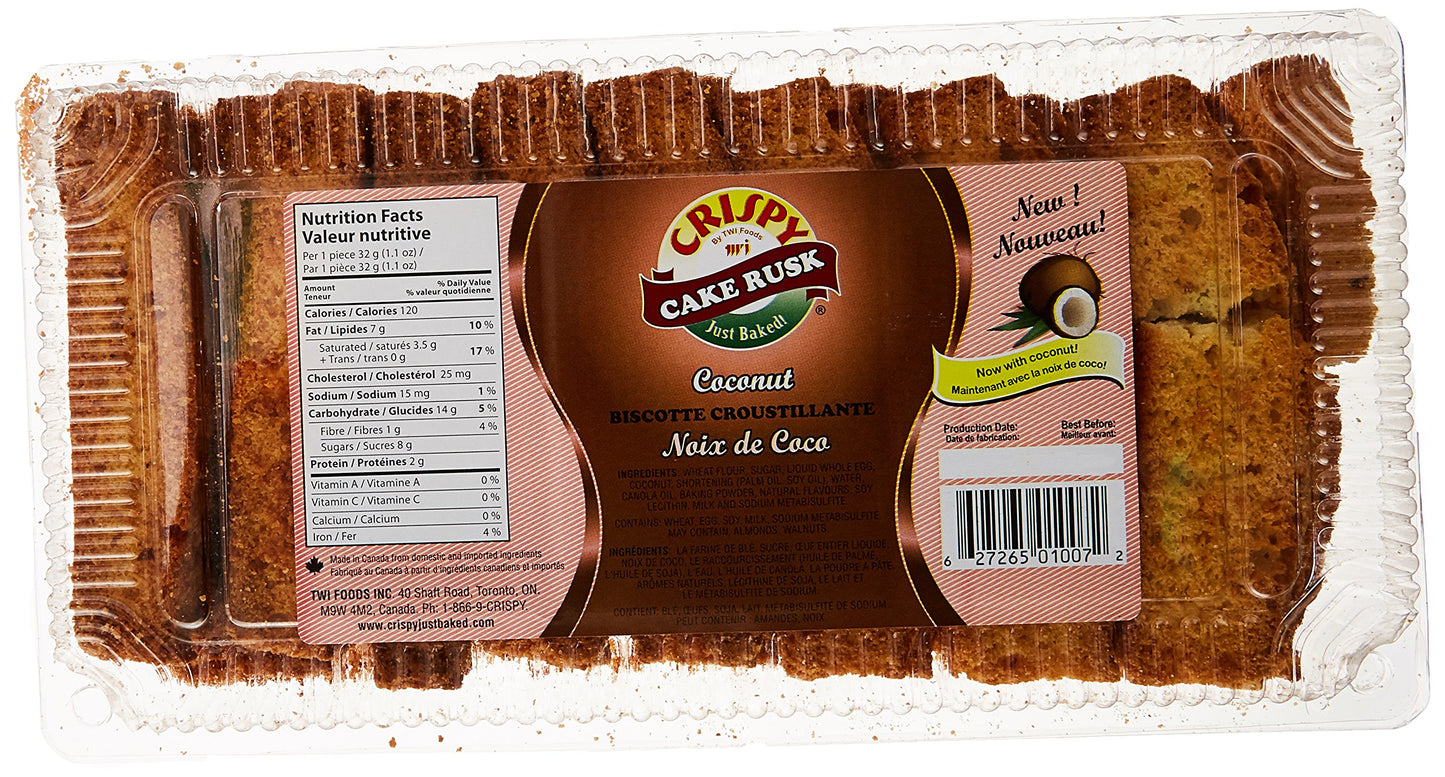 White Smoke Crispy Cake Rusk Coconut 650 Grams
