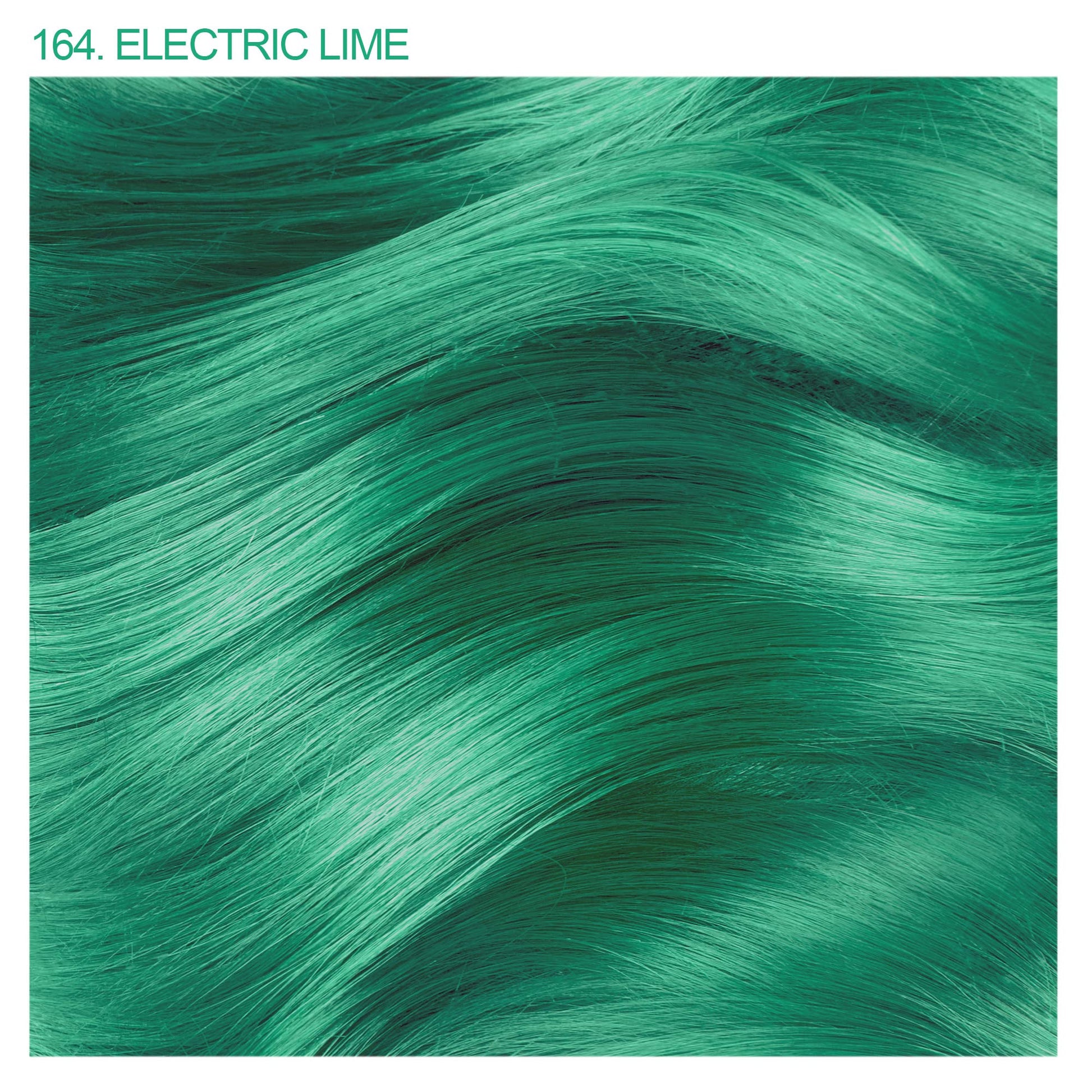 Dark Slate Gray Adore Semi Permanent Hair Color - Vegan and Cruelty-Free Hair Dye - 4 Fl Oz - 164 Electric Lime (Pack of 3)