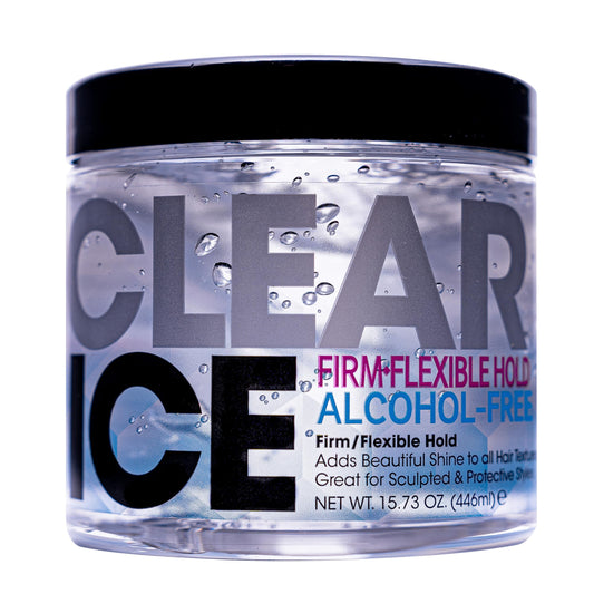 Black AmPro Clear Ice Gel Firm/Flexible Hold 15.73 Oz (Pack of 1)