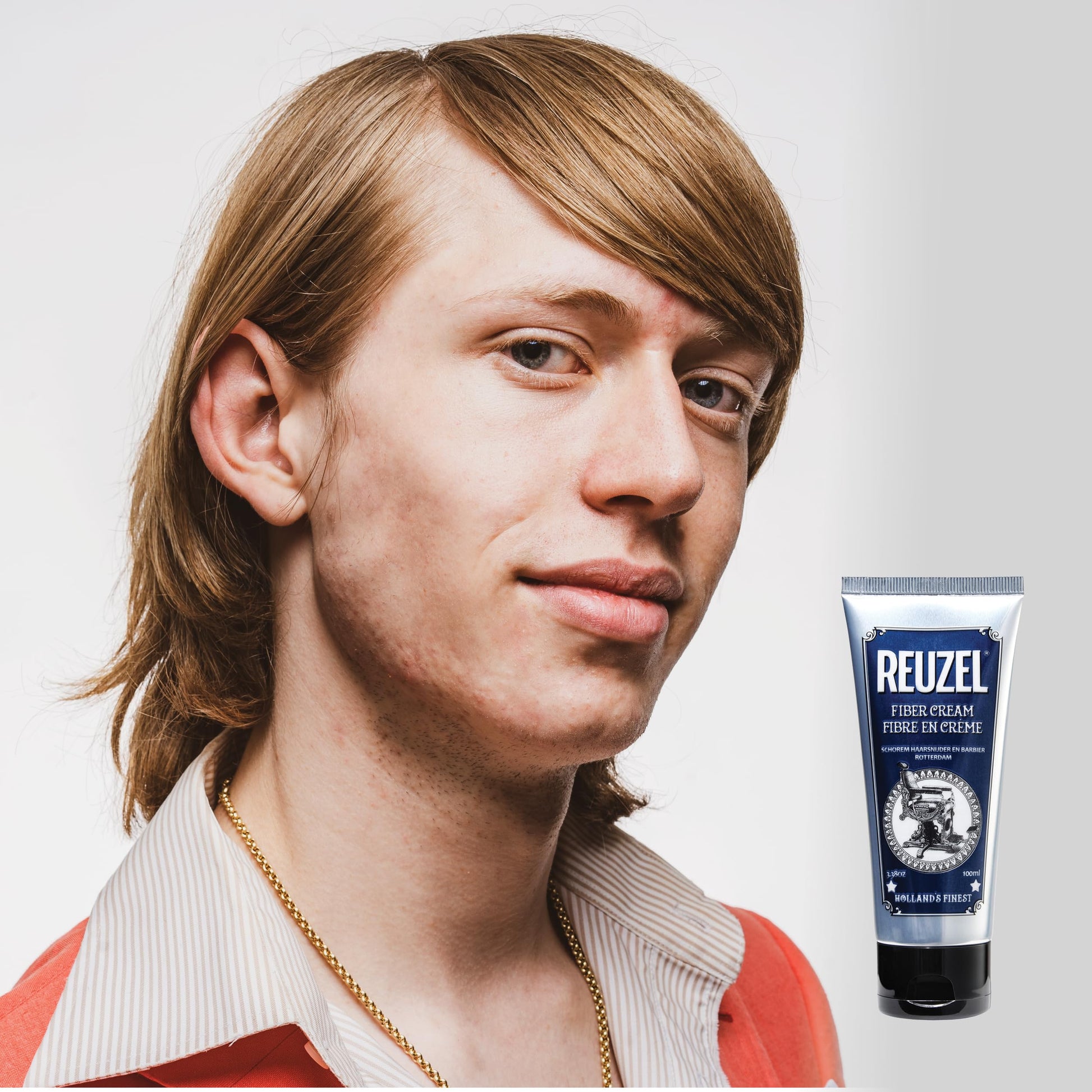 Lavender Reuzel Fiber Cream, Provides a Low Shine Finish, 3.38 oz