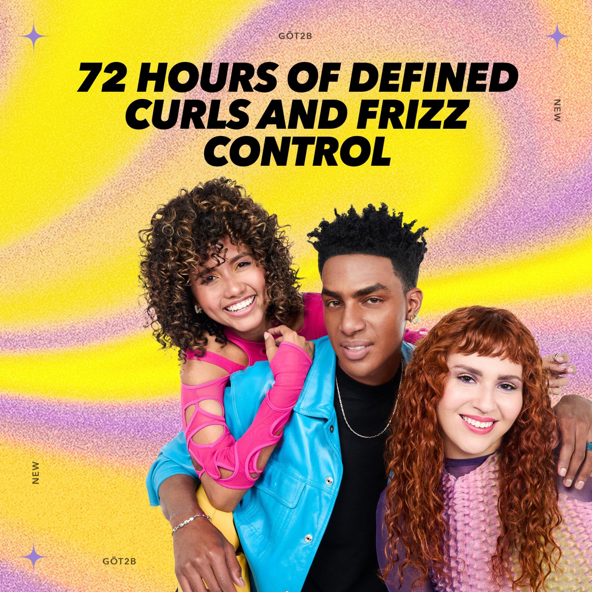 Gold Got2B Curled Curl Defining Jelly, 15 Fl Oz, Curl Gel with 72-Hour Frizz Control, Locks in Moisture for Wavy, Curly & Coily Hair, Light Hold, No Crunch Vegan Formula with Vitamin E and Argan Oil