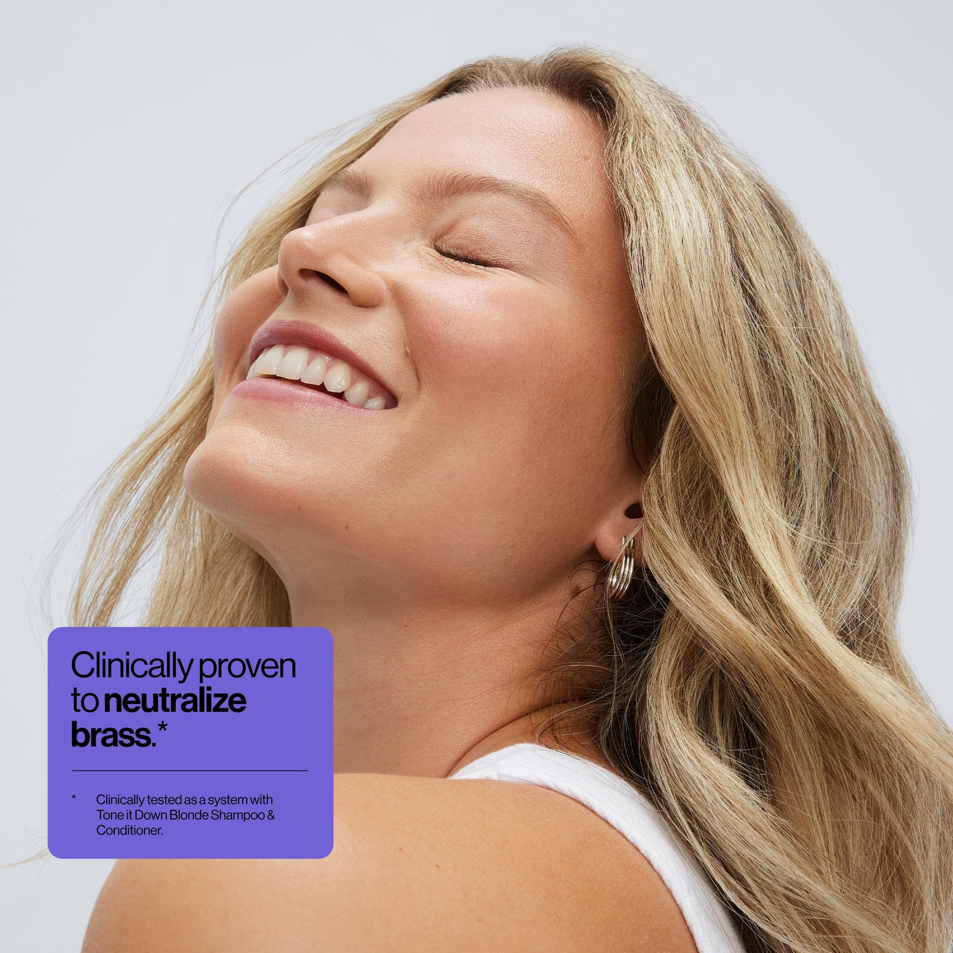 Light Gray Eva NYC Purple Shampoo for Toning Blonde Hair - Gentle Formula for Blonde, Gray + Lightened Hair - Adds Shine + Softens - Anti-Brass Formula for Salon Fresh Results - Ginger Rose Scent - 10 fl oz