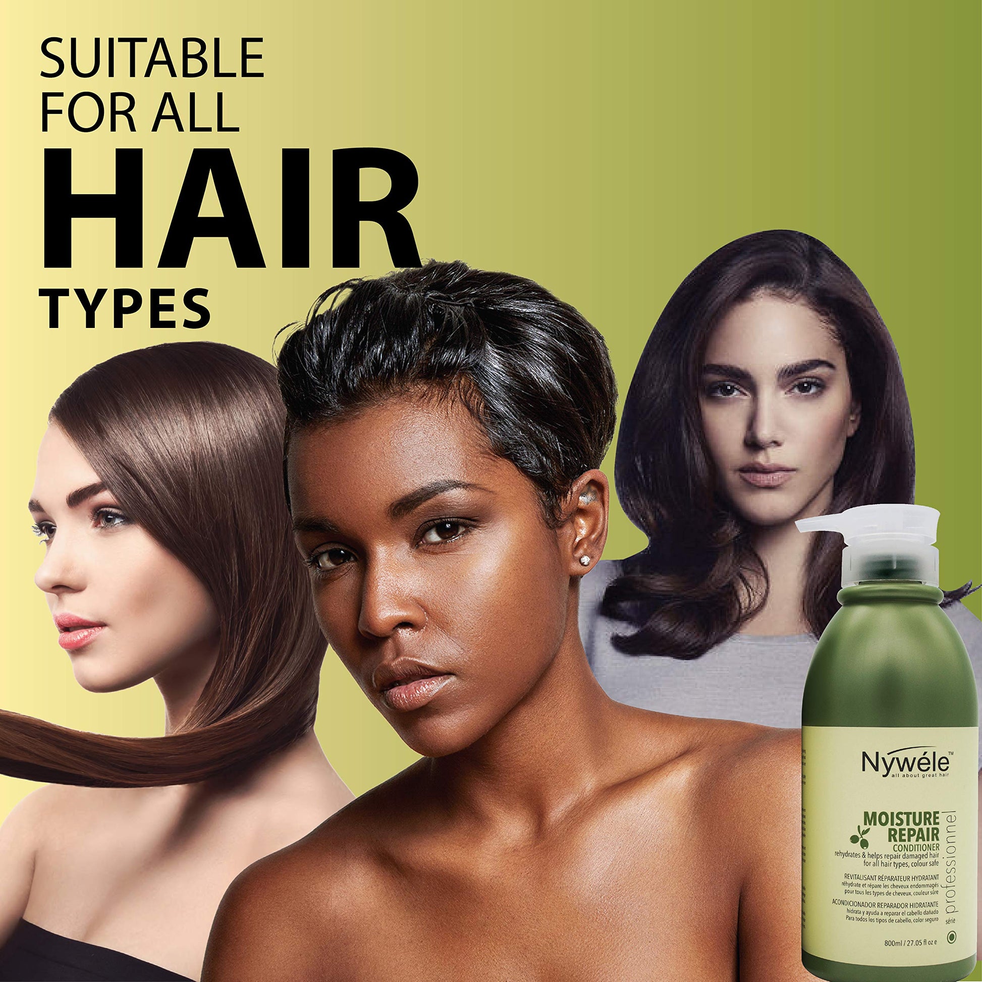 Dark Khaki Nywele Moisture Repair Shampoo and Conditioner (Conditioner)
