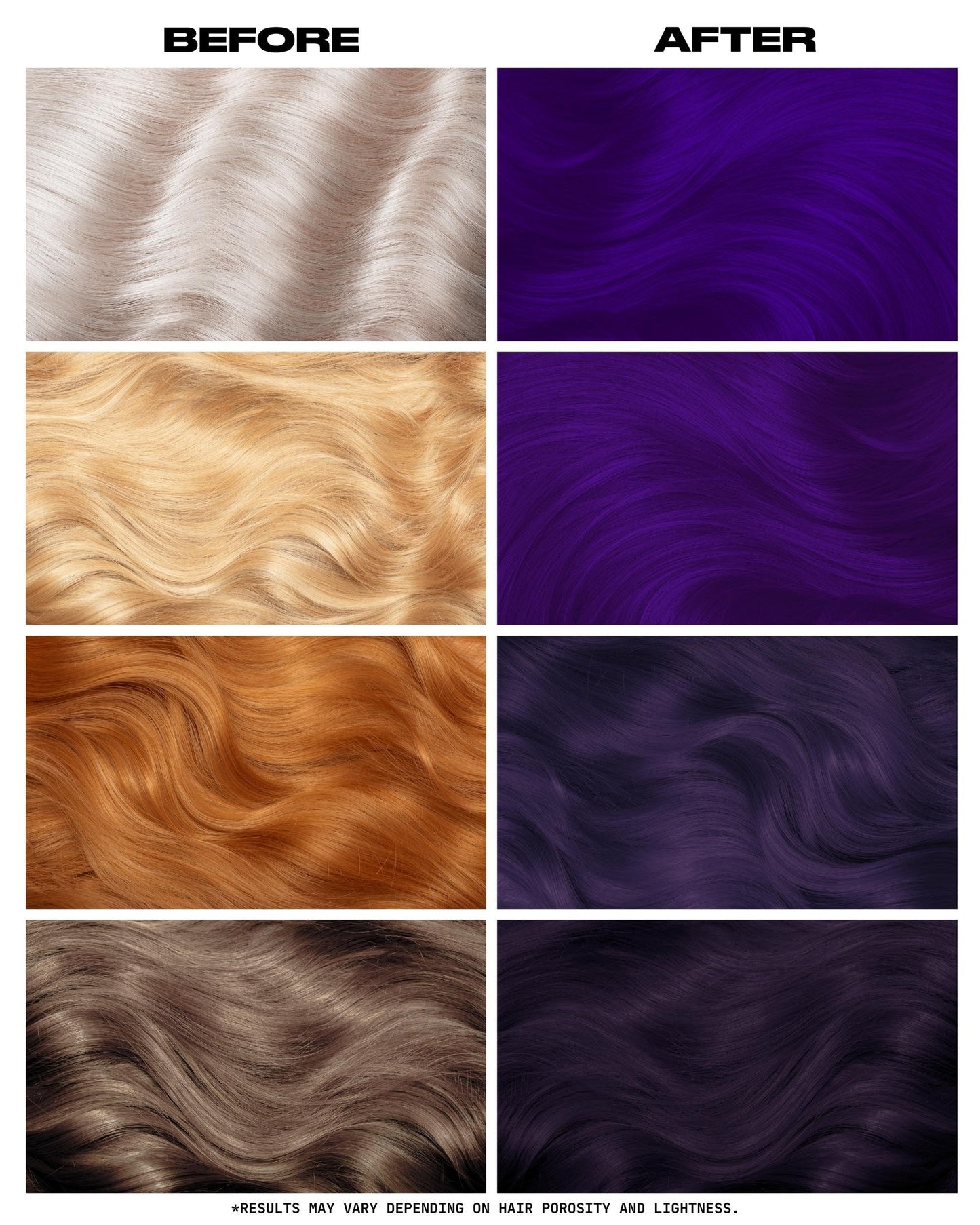 Midnight Blue Lunar Tides Semi-Permanent Hair Color (43 colors) (Dark Violet, 8 fl. oz.)