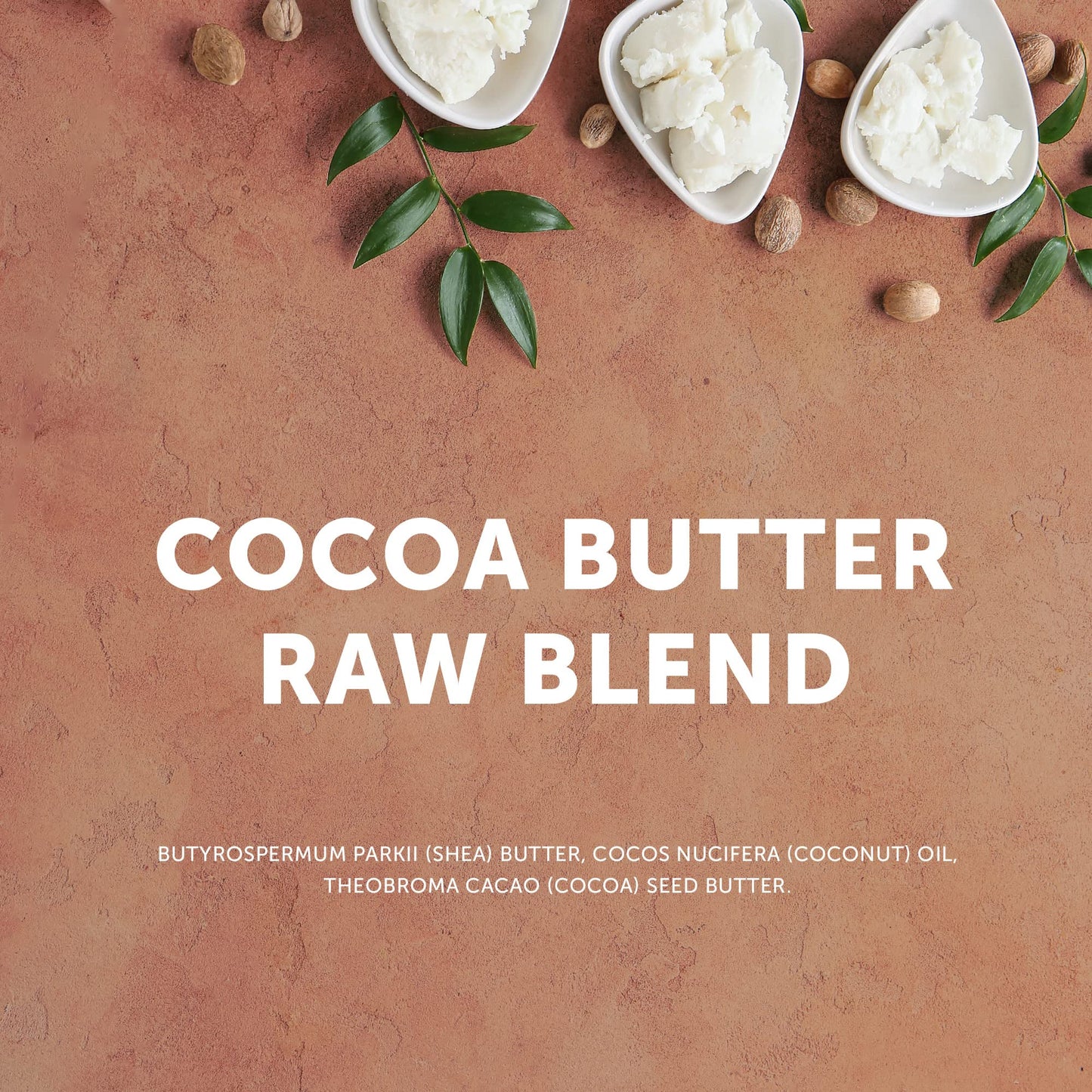 Rosy Brown Cantu Skin Therapy Hydrating Raw Blends Body Butter, Cocoa Butter, Shea Butter And Coconut Oil, 5.5 Ounce
