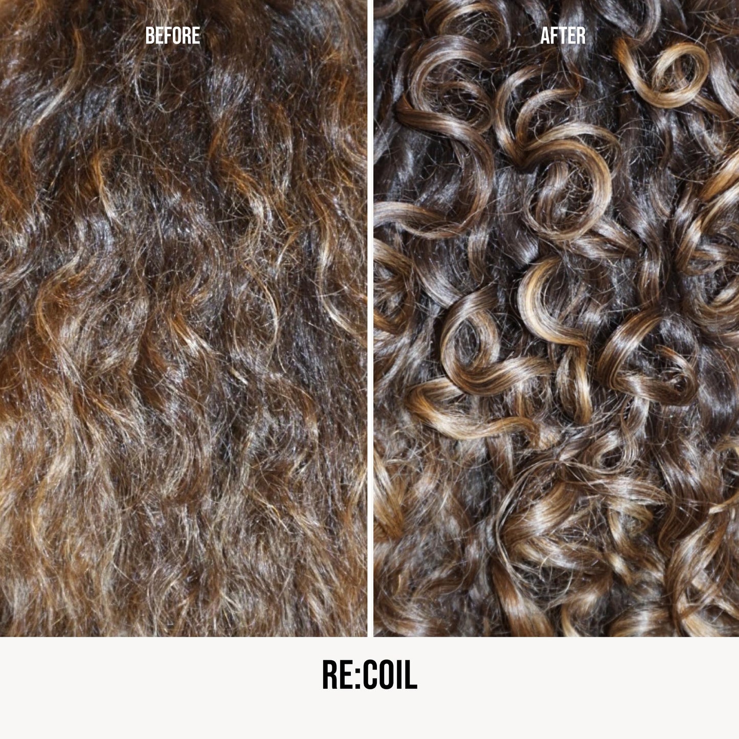 White Smoke AG Care Re:Coil Curl Activator Curl Cream Award-Winning Curl Creating Complex - Ultra-Nourishing Curly Hair Cream for Defined, Healthy Curls, 12 Fl Oz