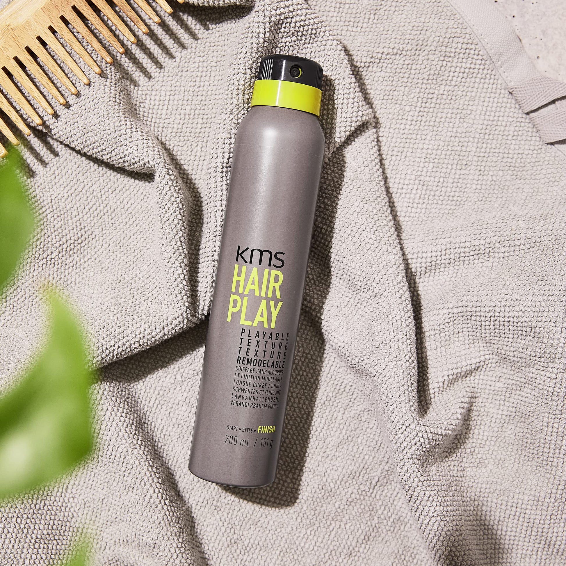 Light Gray KMS HAIRPLAY Playable Texture, 5.6 Oz