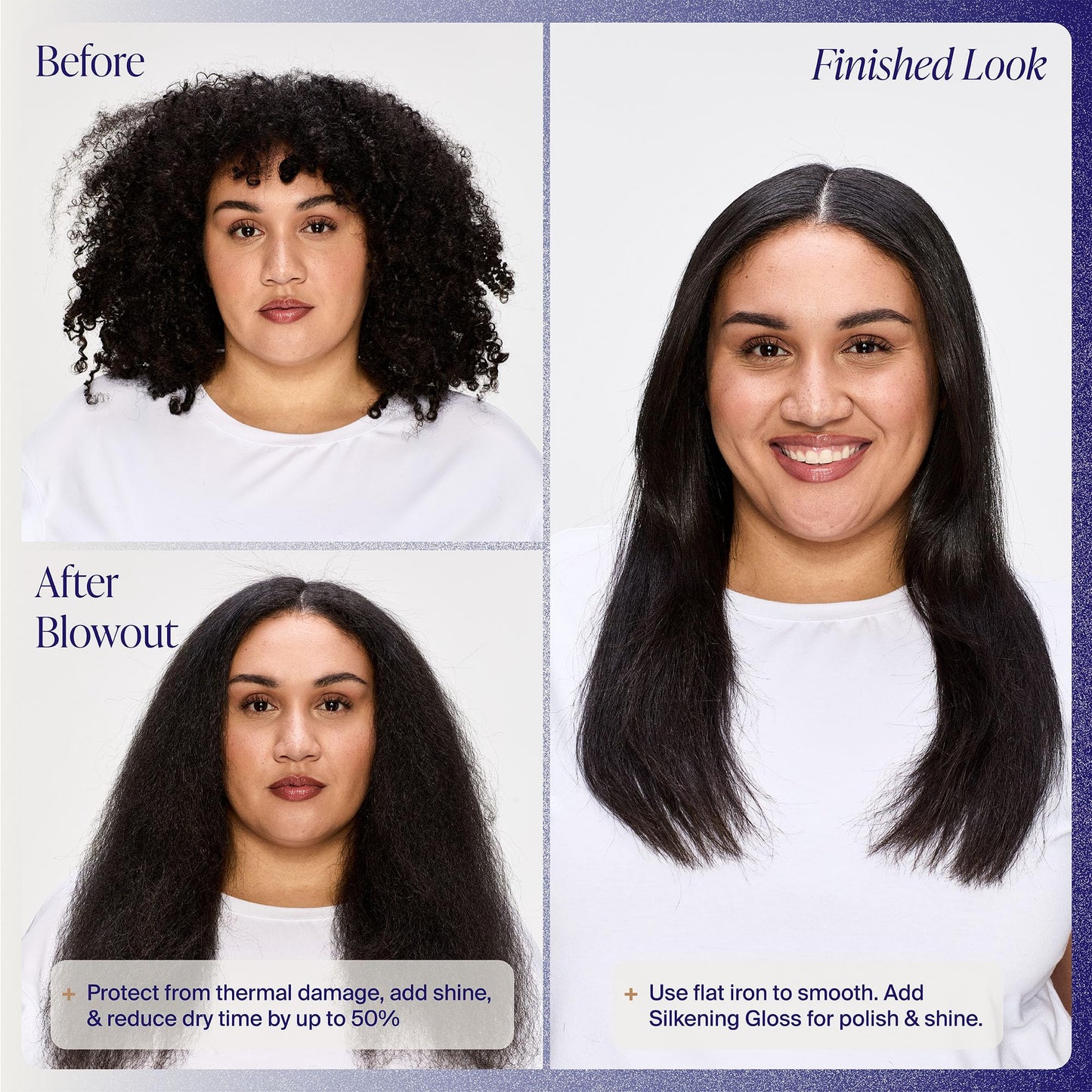 Lavender Kenra Platinum Blow-Dry Spray | Time-Saving Heat Protectant | Detangles, Smooths, and Softens | Eliminates Frizz & Resists Humidity | Medium To Coarse Hair | 3.4 fl. oz