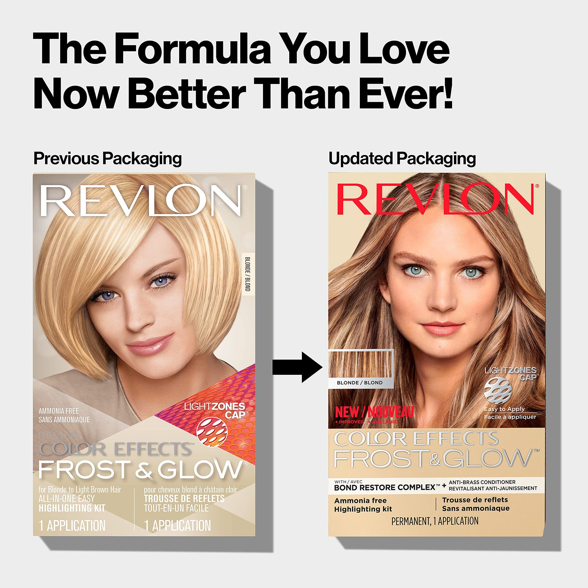 Lavender Revlon Color Effects Highlighting Kit, Permanent Hair Dye, For Balayage, Frosting, & Ombre Styling, Ammonia & Paraben Free, 20 Blonde, 8 Oz (Pack of 1)