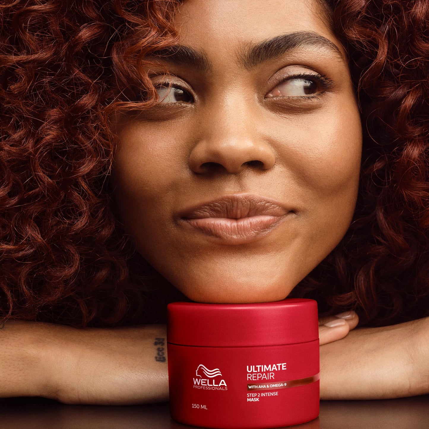 Black Wella Professionals ULTIMATE REPAIR Mask for Damage Hair | Deeply Nourishing | Strengthens & Smooths | 5 Fl Oz - Packaging May Vary