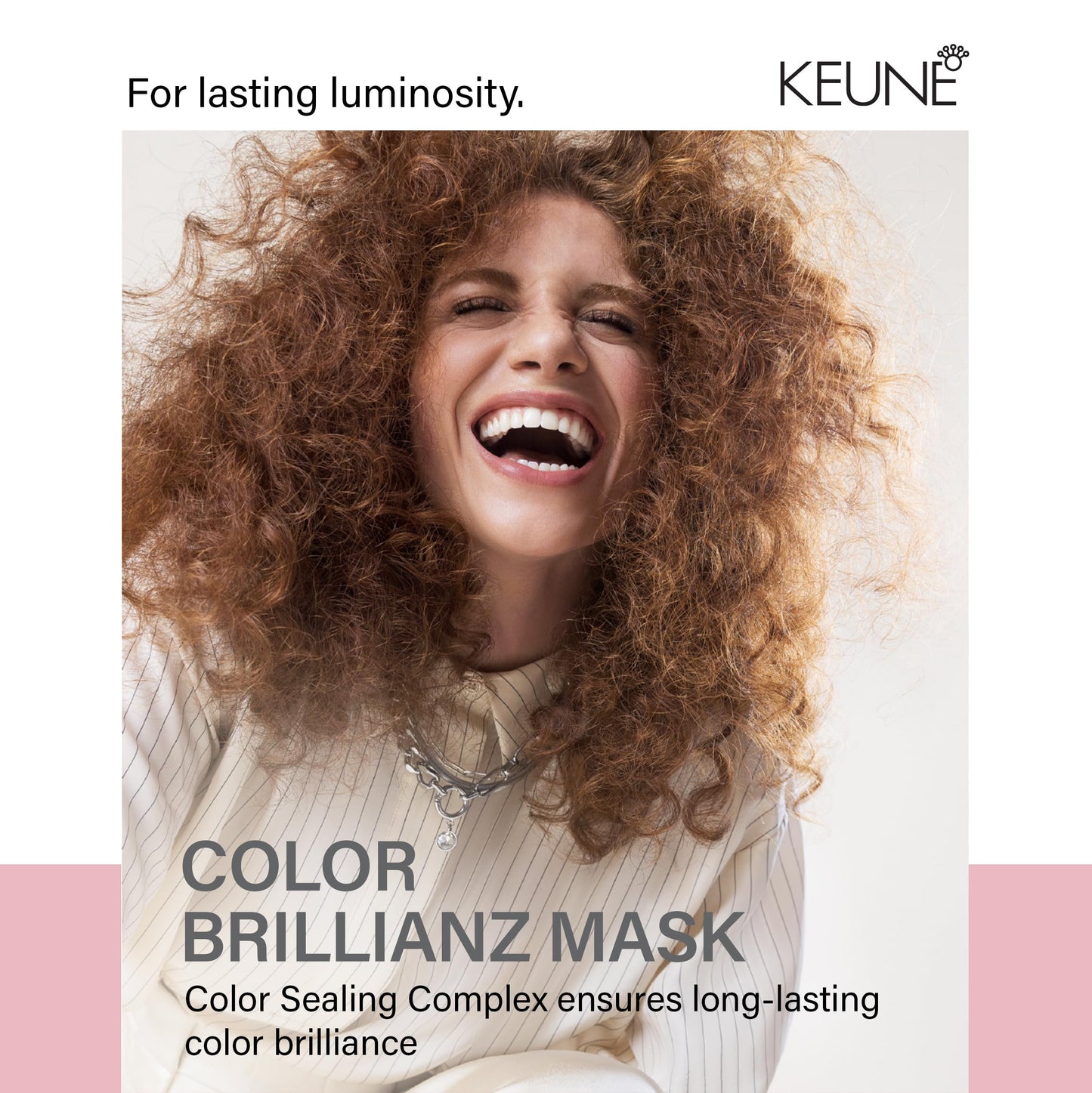 White Smoke Keune Care Color Brillianz Mask, Deep-Conditioning & UV-Protecting Treatment for Color-Treated Hair, 6.8 Fl Oz