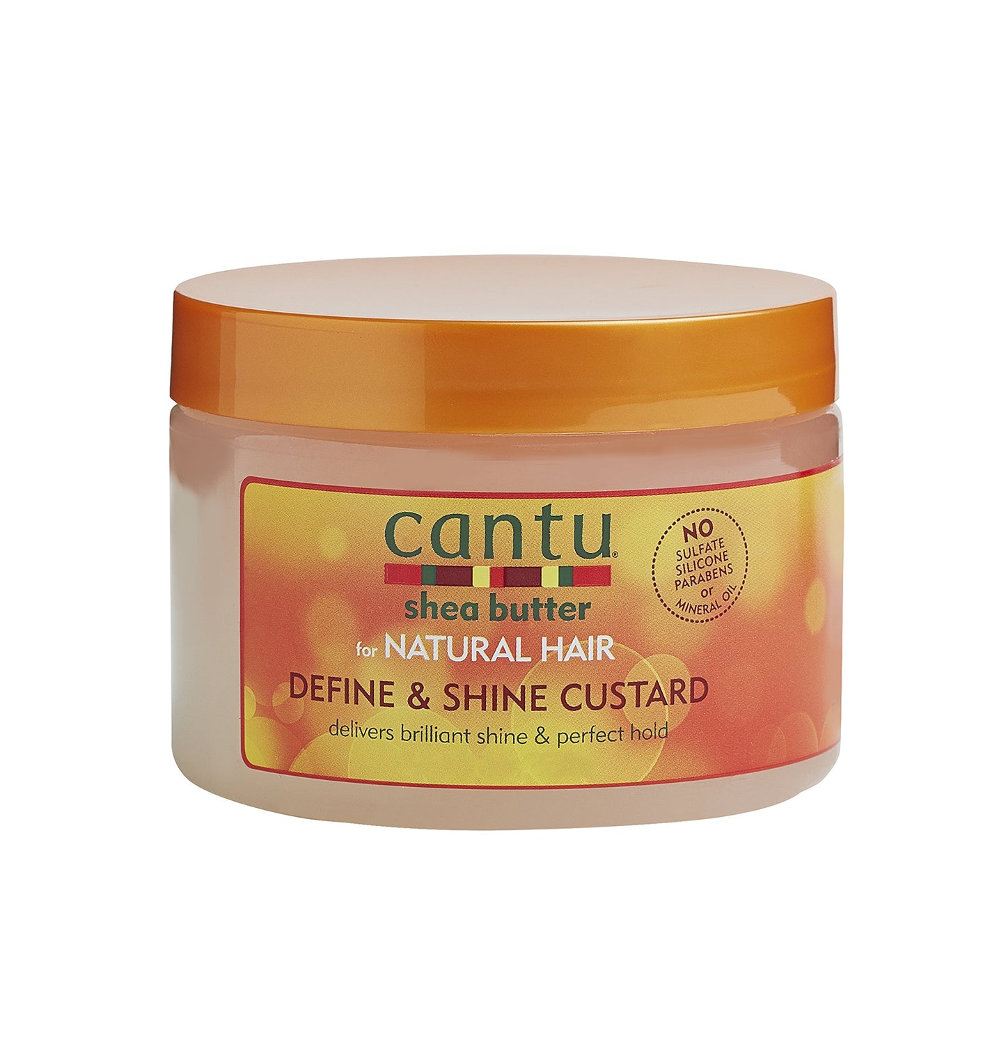 Goldenrod Cantu Shea Butter for Natural Hair Define & Shine Custard, 12 Ounce