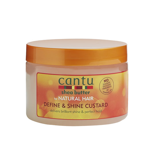 Goldenrod Cantu Shea Butter for Natural Hair Define & Shine Custard, 12 Ounce
