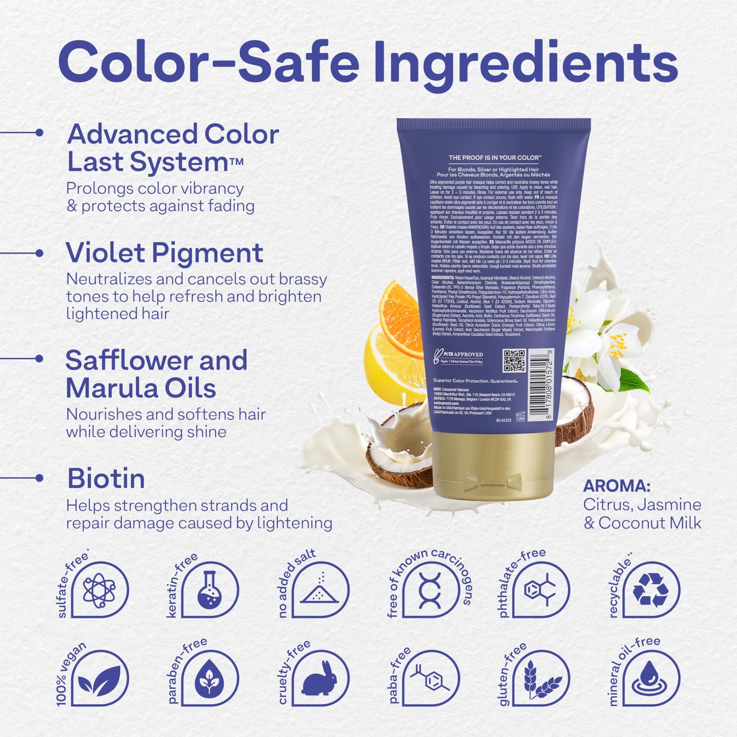 White Smoke Weekly Blonde Masque 5.2 Oz