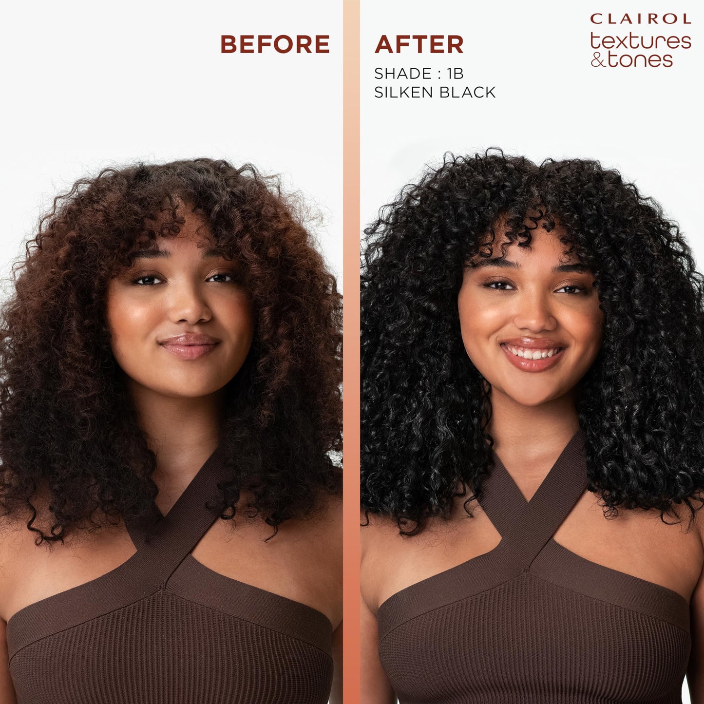 White Smoke Clairol Textures & Tones Permanent Hair Dye, 6G Honey Blonde Hair Color| Ammonia Free | Moisture-Rich Formula with Argan, and Olive Oil for Brilliant Shine | Pack of 1